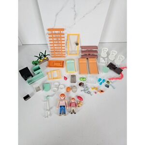 Playmobil City My Life School‎ Hospital Accessories Lot Figures Chairs Kitchen